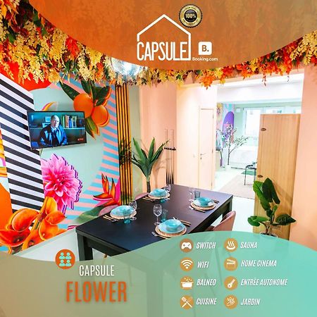 Capsule Flower - Balneo - Cinema - Billard - Nintendo Switch - Mons Centre Экстерьер фото